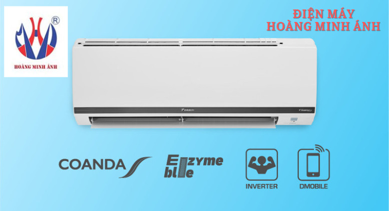 Điều hòa Daikin 12000btu inverter - Điện Máy Hoàng Minh ánh - Công Ty TNHH Hoàng Minh ánh